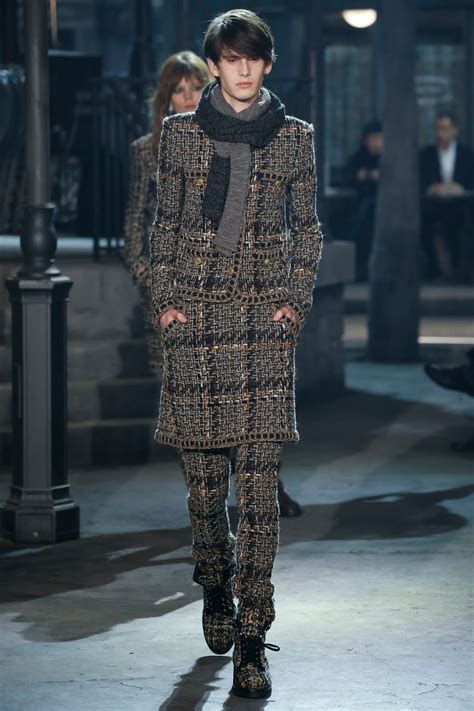 chanel men.|Chanel menswear collection.